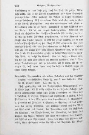 292-293 [Rezension] Ausgewählte Märtyreracten und andere Urkunden aus der Verfolgungszeit der christlichen Kirche