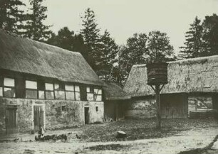 Oberlausitz, Siebitz bei Kamenz. Bauernhof, alter Wendenhof.