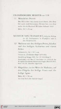 Französischer Meister (Nr.11)