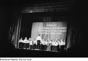 Auftritt eines Musikensembles