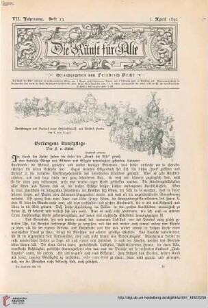 Heft 13 (1. April 1892)
