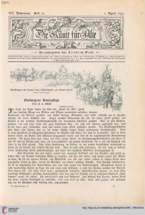 Heft 13 (1. April 1892)