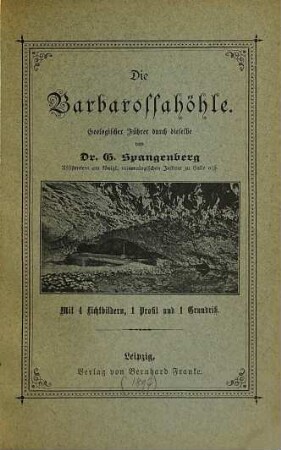 Die Barbarossahöhle im Kyffhäuser-Gebirge