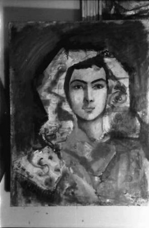Bukarest: Magdalena Radulescu, Gemälde, Porträt einer Dame