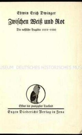 Autobiografischer Roman über den russischen Bürgerkrieg in Sibirien
