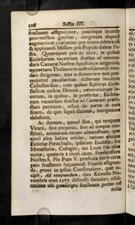 116-126, Ac demum, quoad illos, qui tanquam Vicarii, sive perpetui, ...