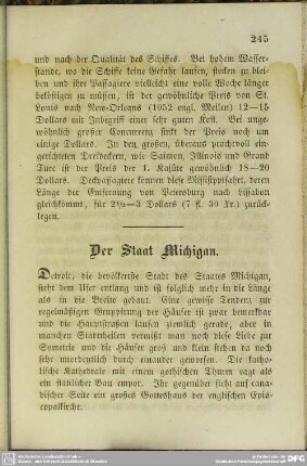 Der Staat Michigan