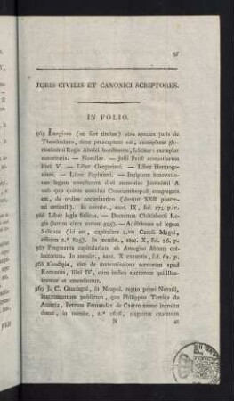 97-122, Juris Civilis et Canonici Scriptores - Grammatici, Rhetores, Oratores, Poetae, Philologi, etc.