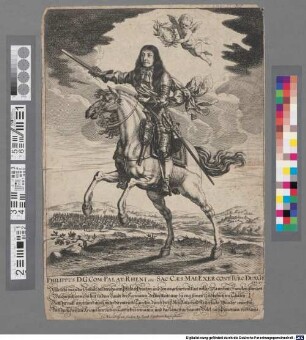 Philippus D. G. Com. Palat. Rheni etc. Sac. Caes. Mai. Exer. Cont. Turc. Dux. Generalis