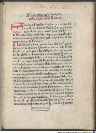 Indulgentiae ecclesiarum principalium urbis Romae