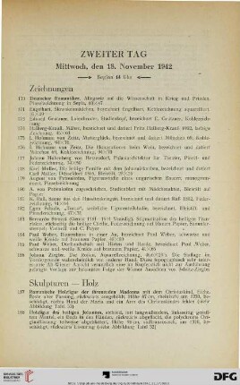 Zeichnungen (Nr. 170-186)