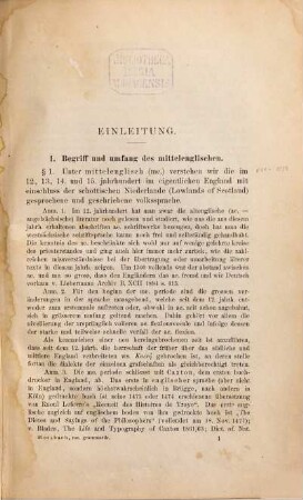 Mittelenglische Grammatik
