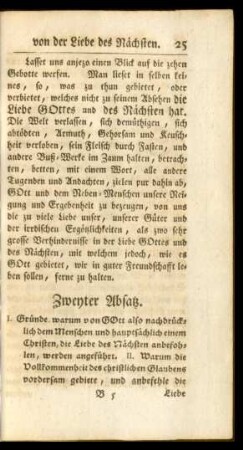 Zweyter Absatz