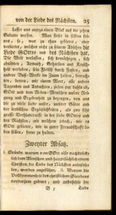 Zweyter Absatz