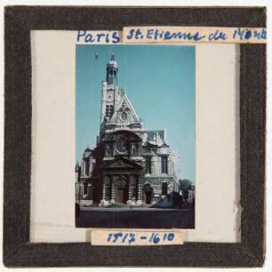 Paris: Saint Etienne du Mont (Foto 1941)