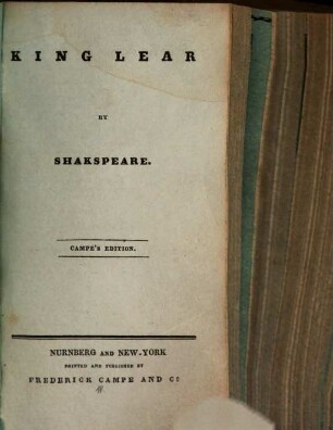[Dramatical works]. 3, King Lear