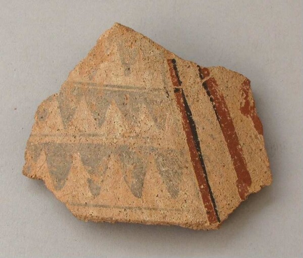 Fragment of a clay vessel