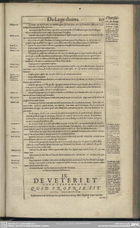 IX. De Veteri Et Novo Testamento