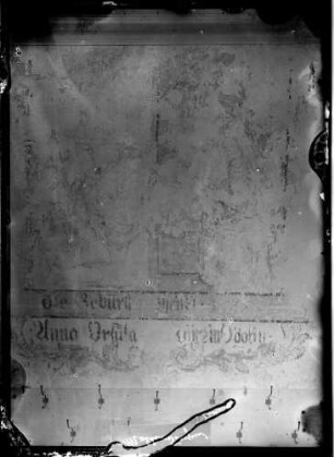 Malterdingen Evangelische Kirche Wandmalerei Geburt Christi (um 1700)
