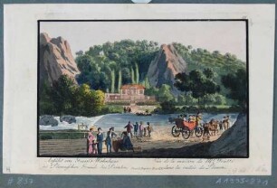 Die Villa Grassi im Plauenschen Grund bei Dresden