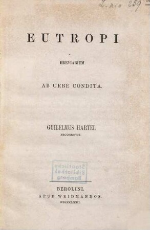 Breviarium ab urbe condita