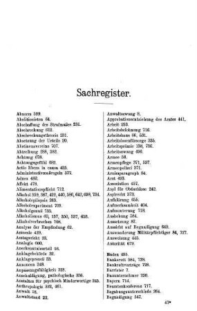 739-747, Sachregister
