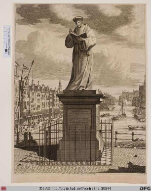 Bildnis Desiderius Erasmus, gen. Erasmus von Rotterdam