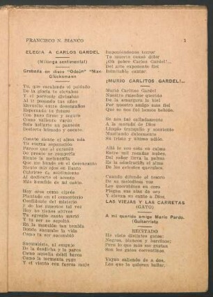 ¡Murió Carlos Gardel!...