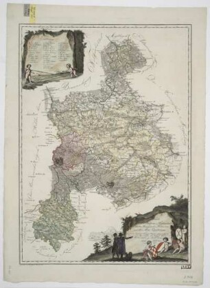Karte des Fürstentums Halberstadt, 1:200 000, Kupferstich, 1788