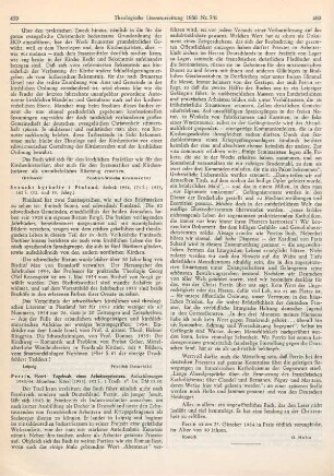459-460 [Rezension] Perrin, Henri, Tagebuch eines Arbeiterpriesters