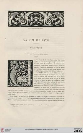 2: Salon de 1876 : sculpture