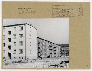 Wohnungsbau Stralauer Allee/Modersohnstraße. Berlin, Friedrichshain, Modersohnstraße/Rochowstraße/Stralauer Allee