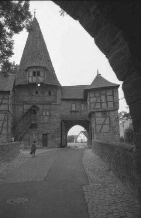 Iphofen: Rödelseer Tor, von innen