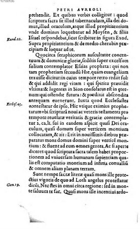 Petri Aureoli Compendiosa in universam Sacram Scripturam commentaria
