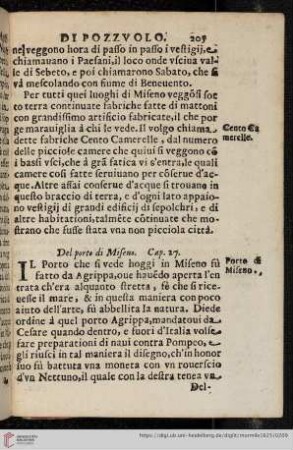 Del proto di Miseno