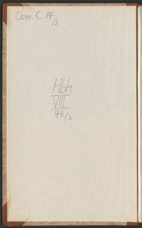 Catalogus veterum codicum manuscriptorum ad S. Emmeram, pars II - BSB Cbm Cat. 14(2