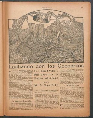 Luchando con los cocodrilos : Los encantos y peligros de la selva africana