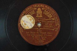 Le chant du départ / (Méhul)