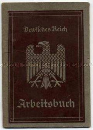 Arbeitsbuch von Paul Targatsch - Familienkonvolut