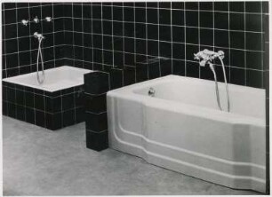 Luxuswanne "Nr. 6" mit Polibau "Nr. 131 a Hannover" der Buderus-Aktiengesellschaft