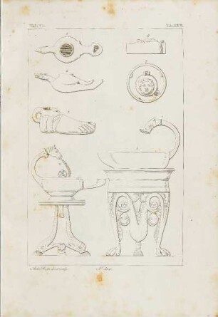 Kupferstich: Vol. VI. TA. XXX. Andr. Russo del. et sculp. N. direx.