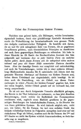 Formensystem. Binaerer Formen.