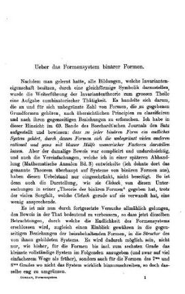Formensystem. Binaerer Formen.