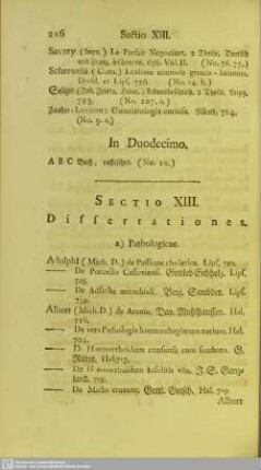 a) Pathologicae