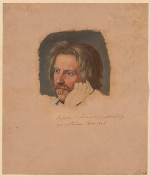 Bildnis Bissen, Hermann Wilhelm (1798-1868), Bildhauer
