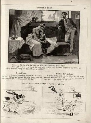 "Deutlicher Wink" "Die verkannte Boa und der kurzsichtige Jäger"