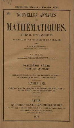 Janvier 1879.