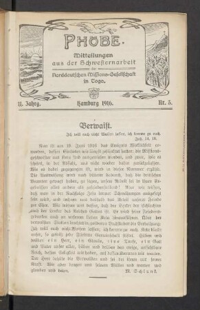 11. Jahrg. Hamburg 1916. Nr. 3