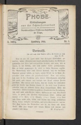 11. Jahrg. Hamburg 1916. Nr. 3
