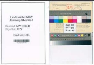 Entnazifizierung Otto Diedrich , geb. 23.05.1891 (Polizist)